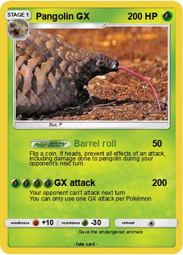 Pokemon Pangolin GX