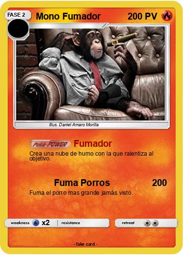 Pokemon Mono Fumador