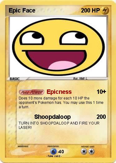 Pokemon Epic Face