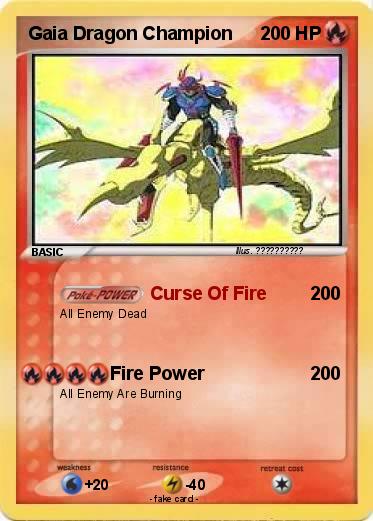 Pokemon Gaia Dragon Champion