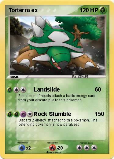 Pokemon Torterra ex