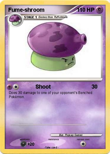Pokemon Fume-shroom