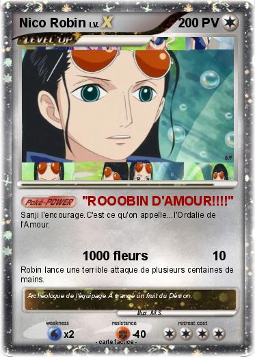 Pokemon Nico Robin