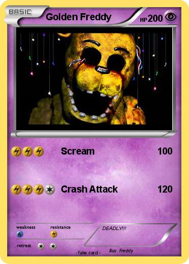 Pokemon Golden Freddy