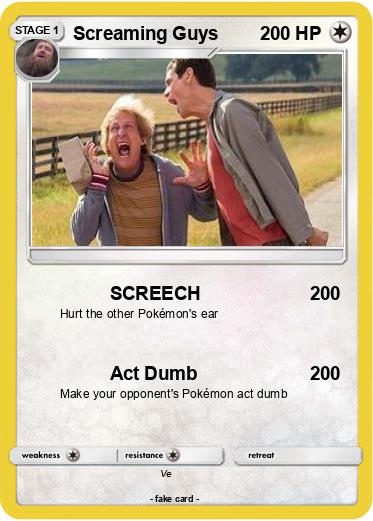 Pokemon Screaming Guys
