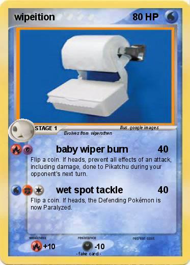 Pokemon wipeition