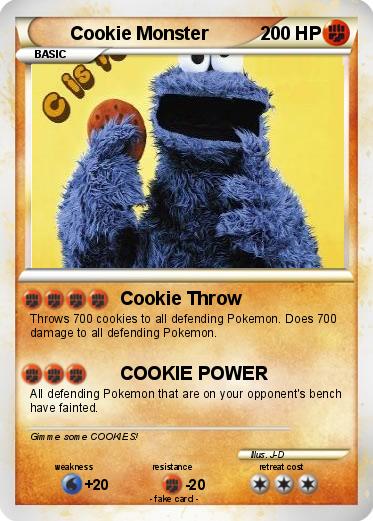 Pokemon Cookie Monster