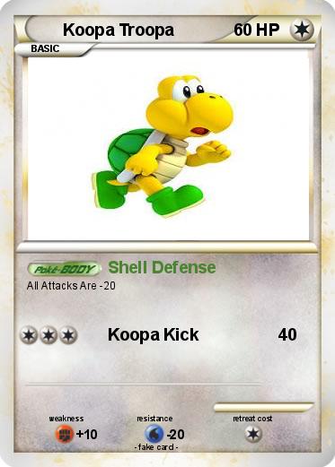 Pokemon Koopa Troopa