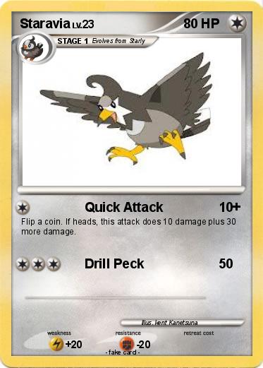 Pokemon Staravia