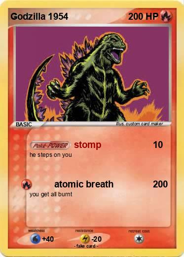 Pokemon Godzilla 1954