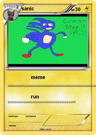 Pokemon sanic