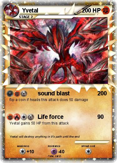 Pokemon Yvetal