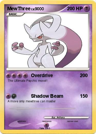 Pokemon MewThree