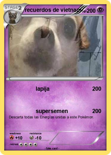 Pokemon recuerdos de vietnam