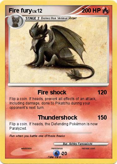 Pokemon Fire fury