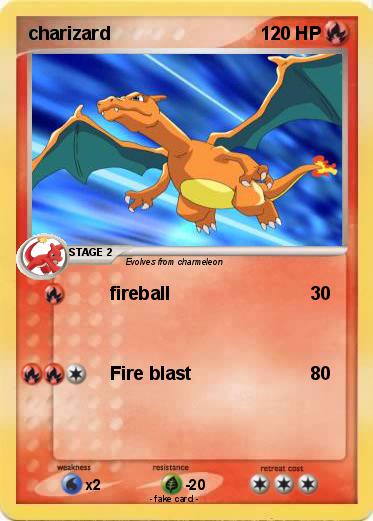 Pokemon charizard