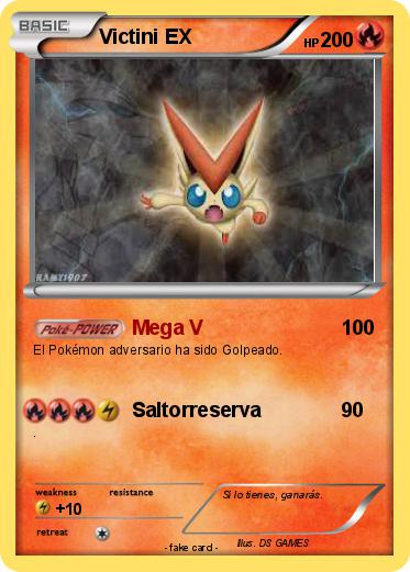 Pokemon Victini EX
