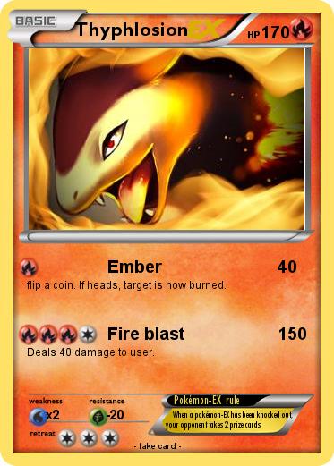 Pokemon Thyphlosion