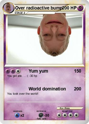 Pokemon Over radioactive bump