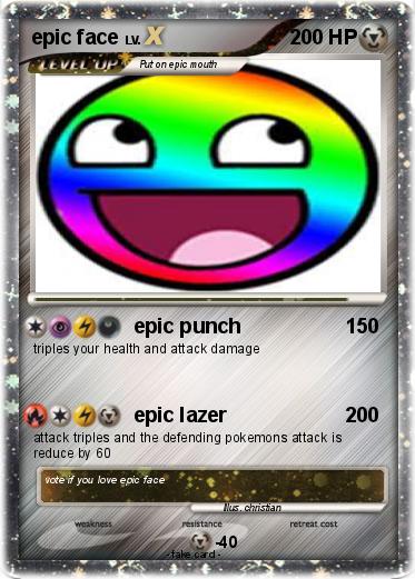 Pokemon epic face