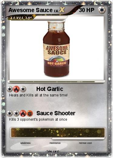 Pokemon Awesome Sauce