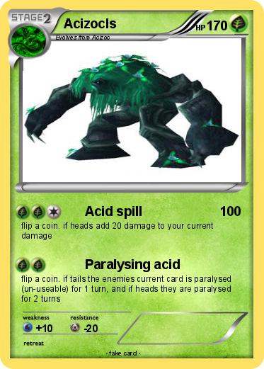 Pokemon Acizocls