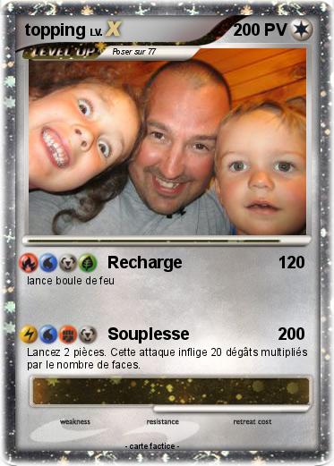 Pokemon topping
