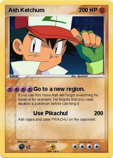 Pokemon Ash Ketchum