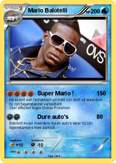 Pokemon Mario Balotelli