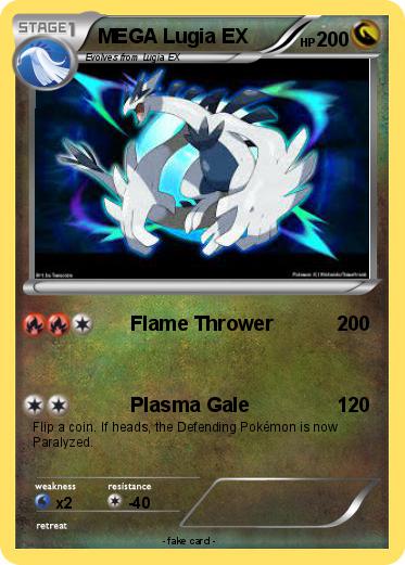 Pokemon MEGA Lugia EX