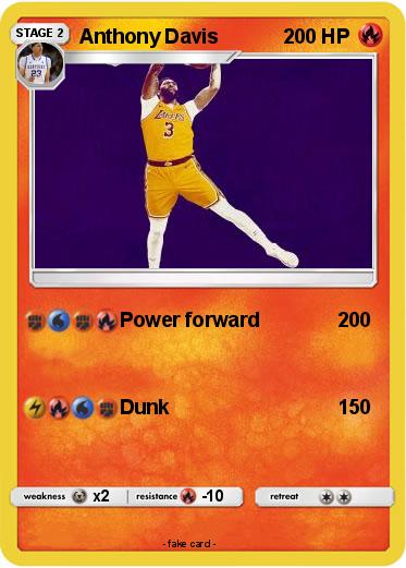 Pokemon Anthony Davis