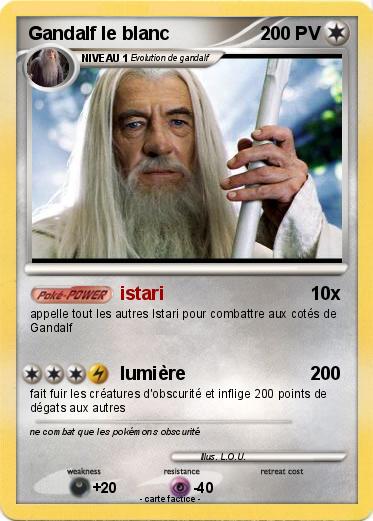 Pokemon Gandalf le blanc