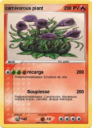 Pokemon carnivorous plant