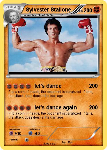 Pokemon Sylvester Stallone