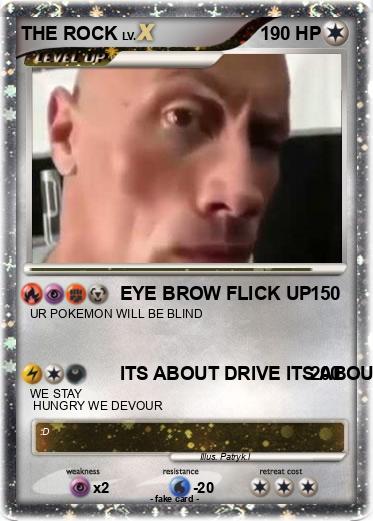 Pokemon THE ROCK