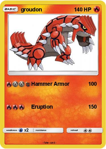 Pokemon groudon