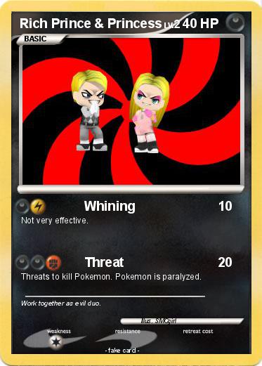 Pokemon Rich Prince & Princess