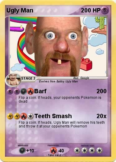 Pokemon Ugly Man