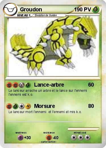Pokemon Groudon