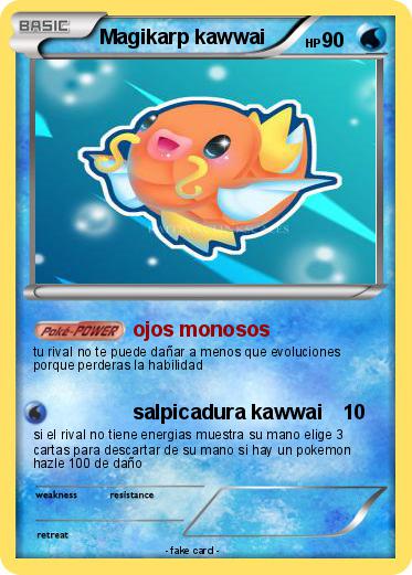 Pokemon Magikarp kawwai