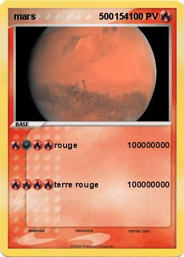 Pokemon mars                         500154