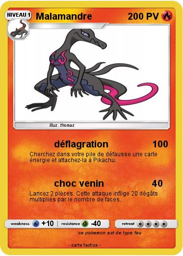 Pokemon Malamandre