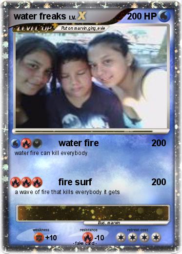 Pokemon water freaks