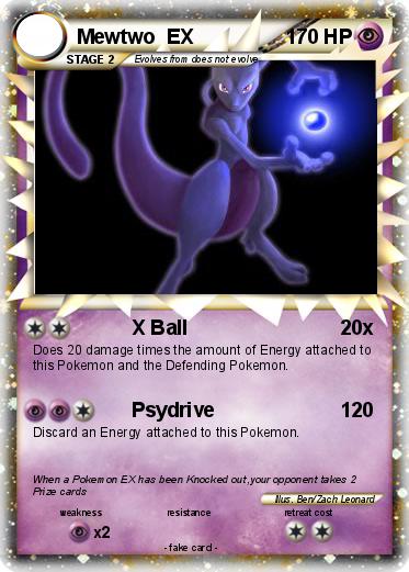 Pokemon Mewtwo  EX