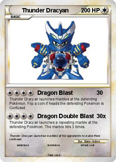 Pokemon Thunder Dracyan