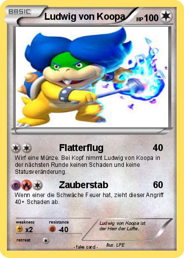 Pokemon Ludwig von Koopa