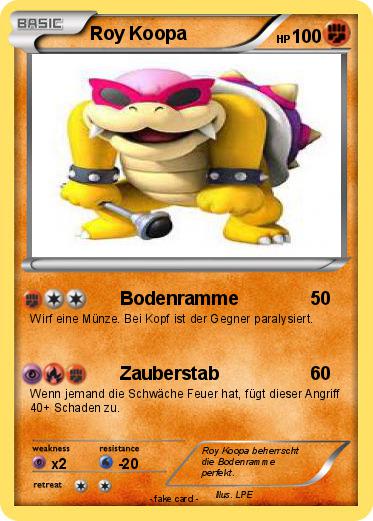 Pokemon Roy Koopa