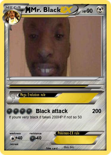 Pokemon Mr. Black