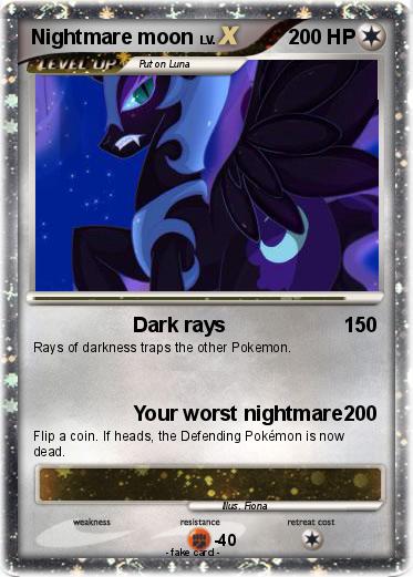 Pokemon Nightmare moon