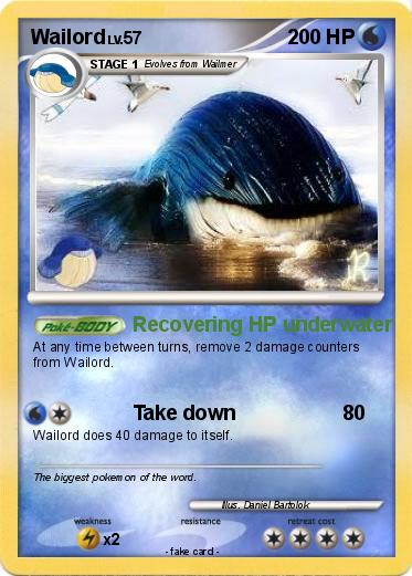 Pokemon Wailord